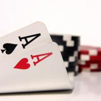 pokr chips and cards